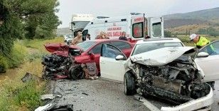 Erzincan’da trafik kazası: 4 yaralı
