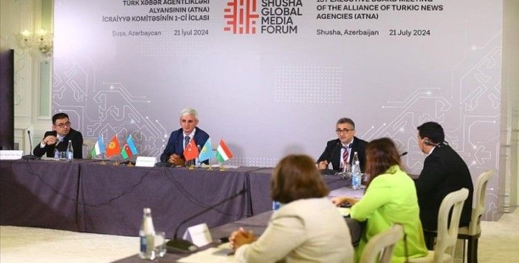 Şuşa'da Türk Haber Ajansları Birliğinin yönetim kurulunun ilk toplantısı yapıldı