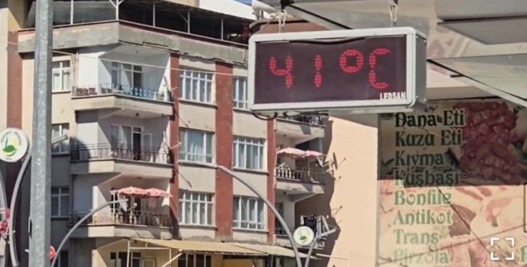 Sungurlu'da termometreler 41 dereceyi gördü