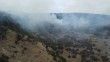Afyonkarahisar'da ot ve çalıların bulunduğu dağlık alanda yangın çıktı