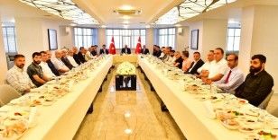 Vali Murat Zorluoğlu, Diyarbakır gazetecileriyle buluştu