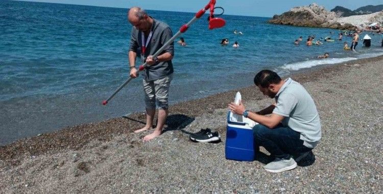 Zonguldak’ta deniz suyundan numuneler alındı
