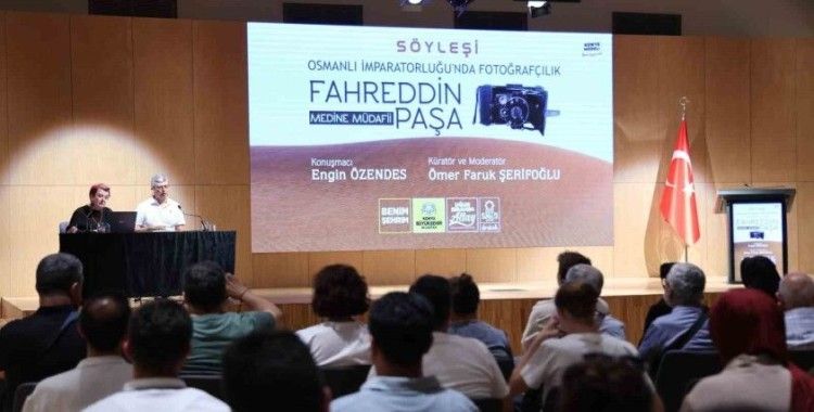 Konya Büyükşehir, Medine Müdafii Fahreddin Paşa Sergisi kapsamında fotoğrafçılık söyleşisi düzenledi
