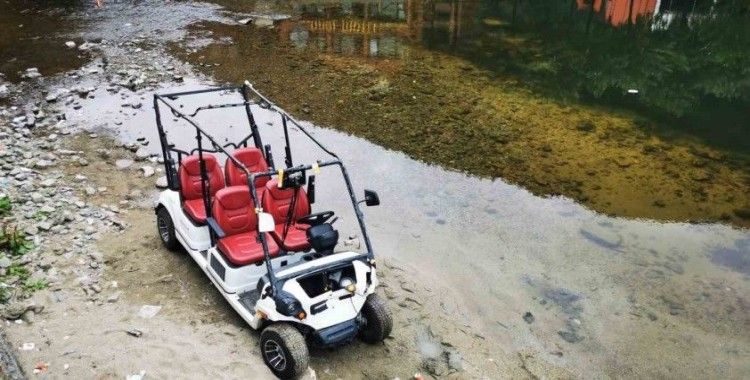 Uzungöl’de ticari amaçla kiralanan ATV ve golf araçları toplatıldı
