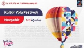 Nevşehir kültür yolu festivali başlıyor
