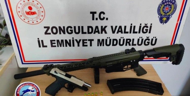 Zonguldak’ta andarma ve polisin denetimleri sürüyor
