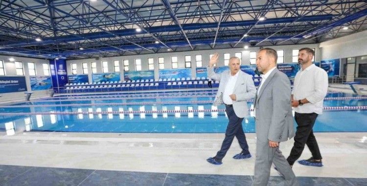 Niğde Yarı Olimpik yüzme Havuzu hizmete girdi
