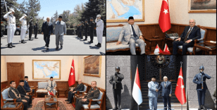 Milli Savunma Bakanı Güler, Endonezya Cumhurbaşkanı Subianto ile görüştü