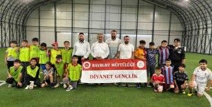 Bayburt’ta Yaz Kur’an Kursları Arası Futbol Turnuvası başladı
