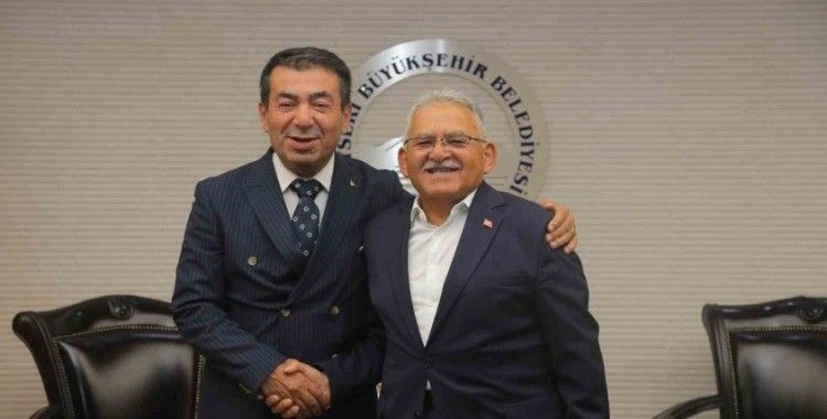 Başkan Büyükkılıç, Bünyan Belediye Başkanı Metin’i ağırladı
