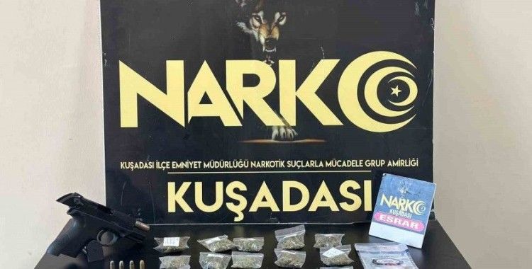 Kuşadası’nda uyuşturucu operasyonu: 4 gözaltı
