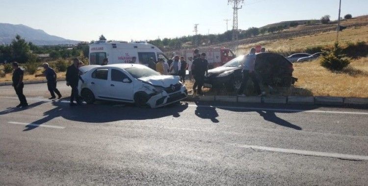 Elazığ’da trafik kazası: 1 yaralı
