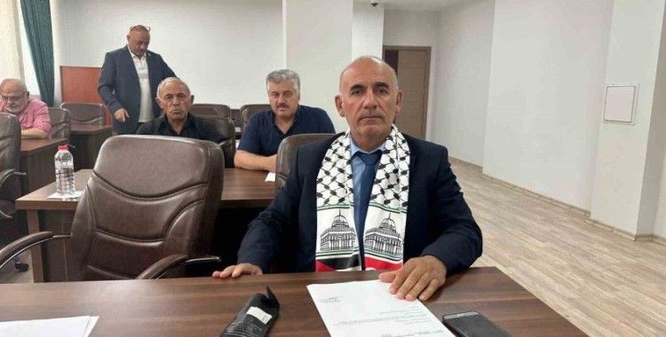 Ardahan İl Genel Meclisi’nde Filistin gündemi
