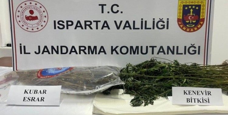 Isparta'da uyuşturucu operasyonu: 1 tutuklama