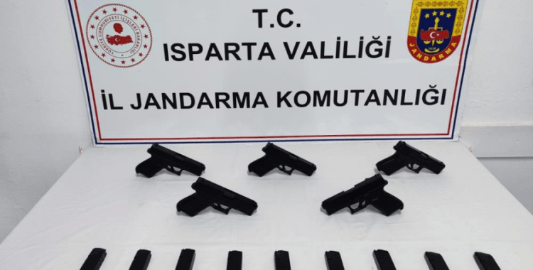 Isparta’da silah kaçakçılığı yapan şahıs tutuklandı