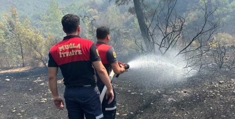 Marmaris’teki orman yangını hızlı müdahale ile söndürüldü
