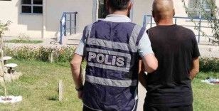 Kasten yaralamam suçundan aranan şahsı polis yakaladı
