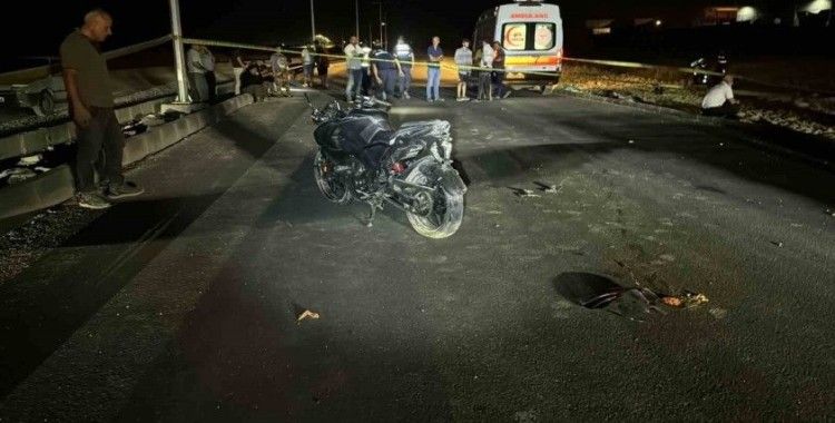 Adıyaman’da motosiklet devrildi: 1 ölü
