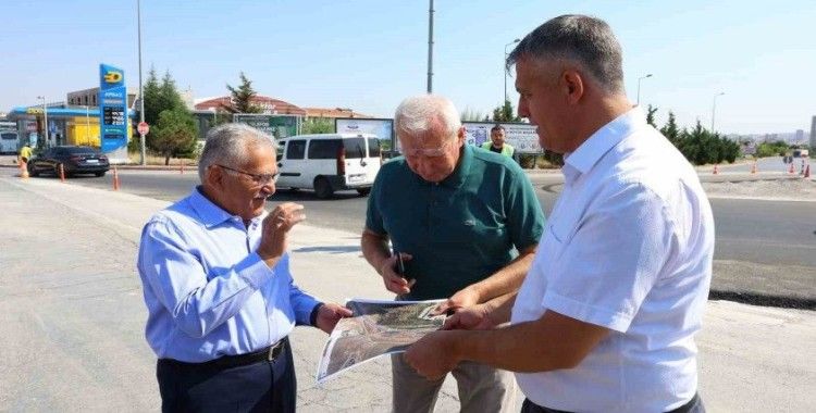 Başkan Büyükkılıç: "Geceleri çalışıyor, gündüzleri trafiğe açıyoruz"
