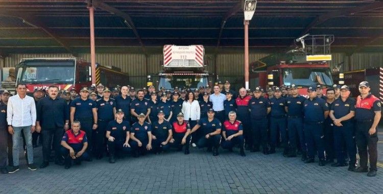 Başkan Çerçioğlu’ndan ateş savaşçılarını unutmadı
