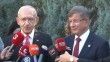 Davutoğlu’ndan Kılıçdaroğlu’na ziyaret
