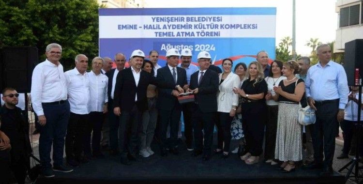 Yenişehir’de kütüphane ve taziyeevinden oluşan kompleksin temeli atıldı
