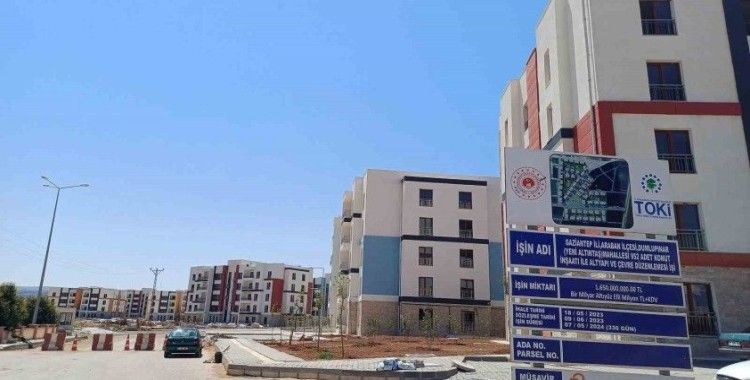 Araban’da 1. etap deprem konutlarının anahtar teslimi yapılıyor
