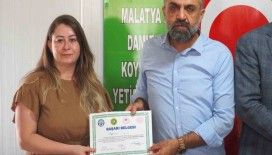 Malatya’da başarılı kursiyerlere sertifika verildi
