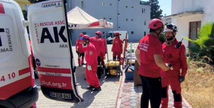 Alanya Belediyesi AFAD tatbikatına katıldı