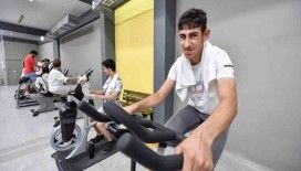 Mersin’de engeller sporla aşılıyor
