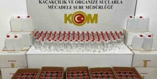 Samsun’da 700 litre etil alkol ele geçirildi
