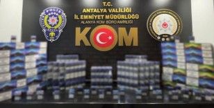 Antalya'da kaçakçılık operasyonu