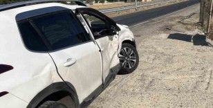 Siirt’te maddi hasarlı trafik kazası
