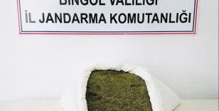 Bingöl’de 17 kilo esrar ele geçirildi
