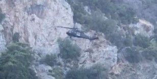 Marmaris’te kayıp kadının cansız bedeni helikopter ile adli tıp kurumuna sevk edildi
