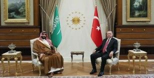 Cumhurbaşkanı Erdoğan, Suudi Arabistan Veliaht Prensi bin Selman ile telefonda görüştü