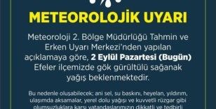 Efeler Belediyesi’nden yağış uyarısı: "Tedbirlerinizi alın"
