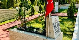 Söğüt İlçe Mezarlığında şehitlik yenilendi
