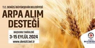 Denizli Büyükşehir çiftçilere arpa alım desteği sağlayacak
