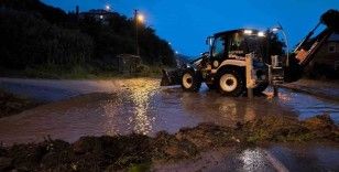 Trabzon’da sağanak yağış etkili oldu
