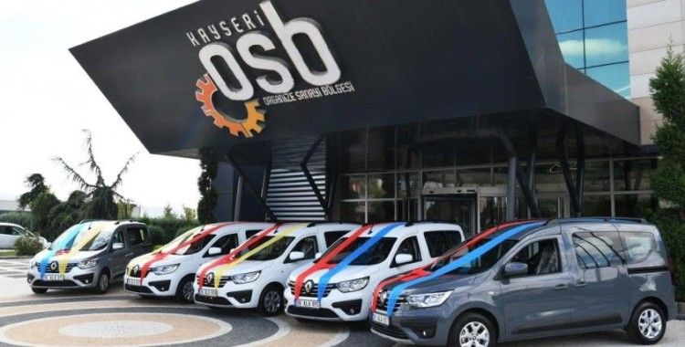 Kayseri OSB araç filosuna 5 yeni hizmet aracı ekledi
