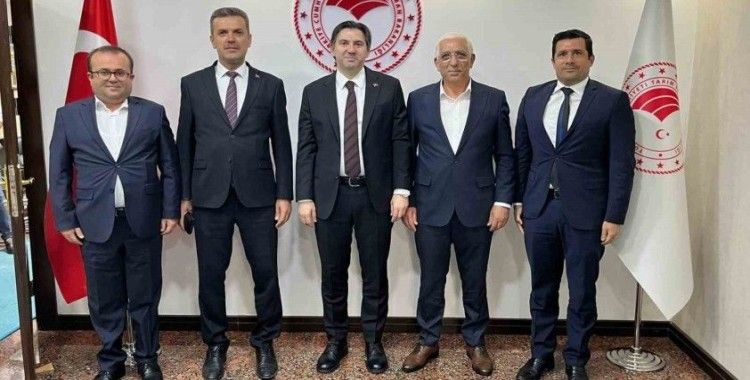 Hasat öncesi Tarım ve Orman Bakanlığı’nda önemli görüşme
