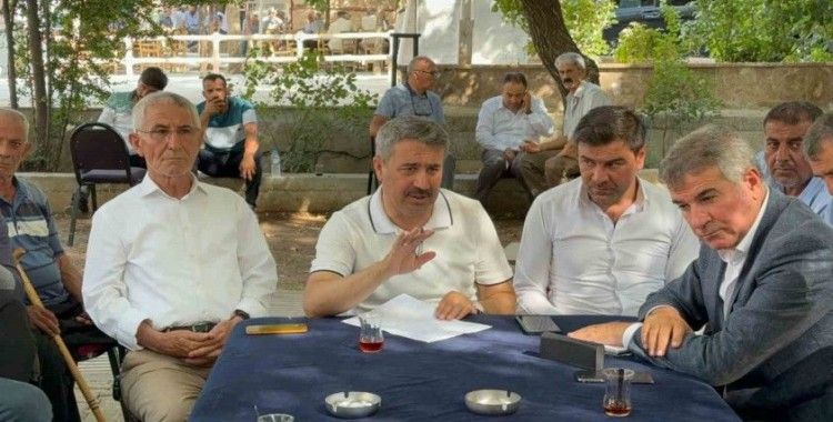 Milletvekili Alkayış, Tut İlçesindeki yatırımları inceledi
