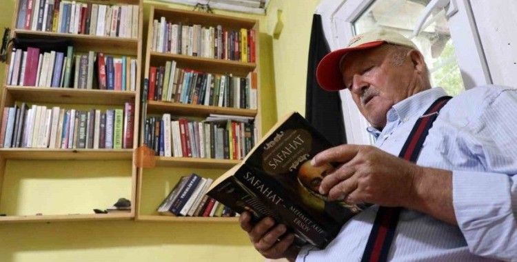 Teknoloji çağında kitap aşığı 71 yaşındaki İlhan Şahin’in hikayesi
