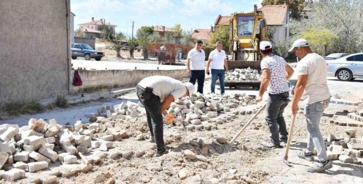 Başkan Koca, Sanayi Sitesindeki üst yapı çalışmalarını inceledi
