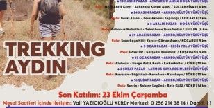 Başkan Çerçioğlu, doğaseverleri "Trekking Aydın" etkinliği ile buluşturuyor
