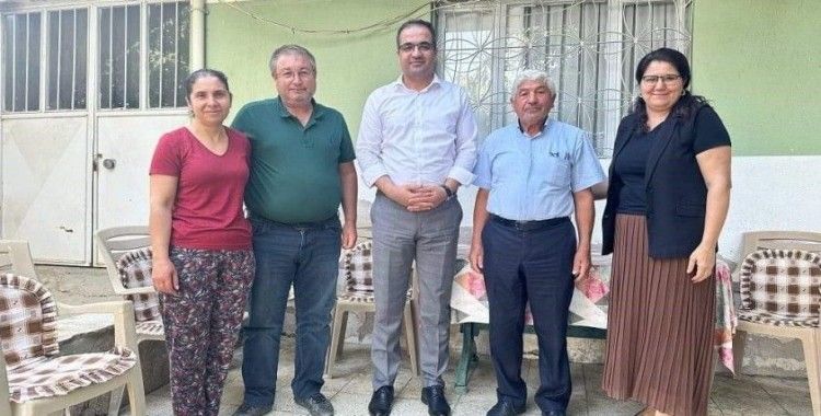 Kaymakam Dalak, şehit aileleri ve gazileri evlerinde ziyaret etti
