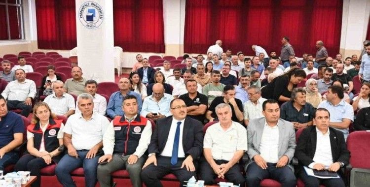 Tarımsal Üretim Planlaması bilgilendirme toplantısı gerçekleştirildi
