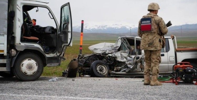 Erzurum jandarma bölgesinde bir ayda 30 trafik kazası
