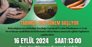 Seydikemer'de tarımsal üretim eğitimi düzenlenecek